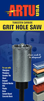 Tungsten Carbide Grit Hole Saws Brochure